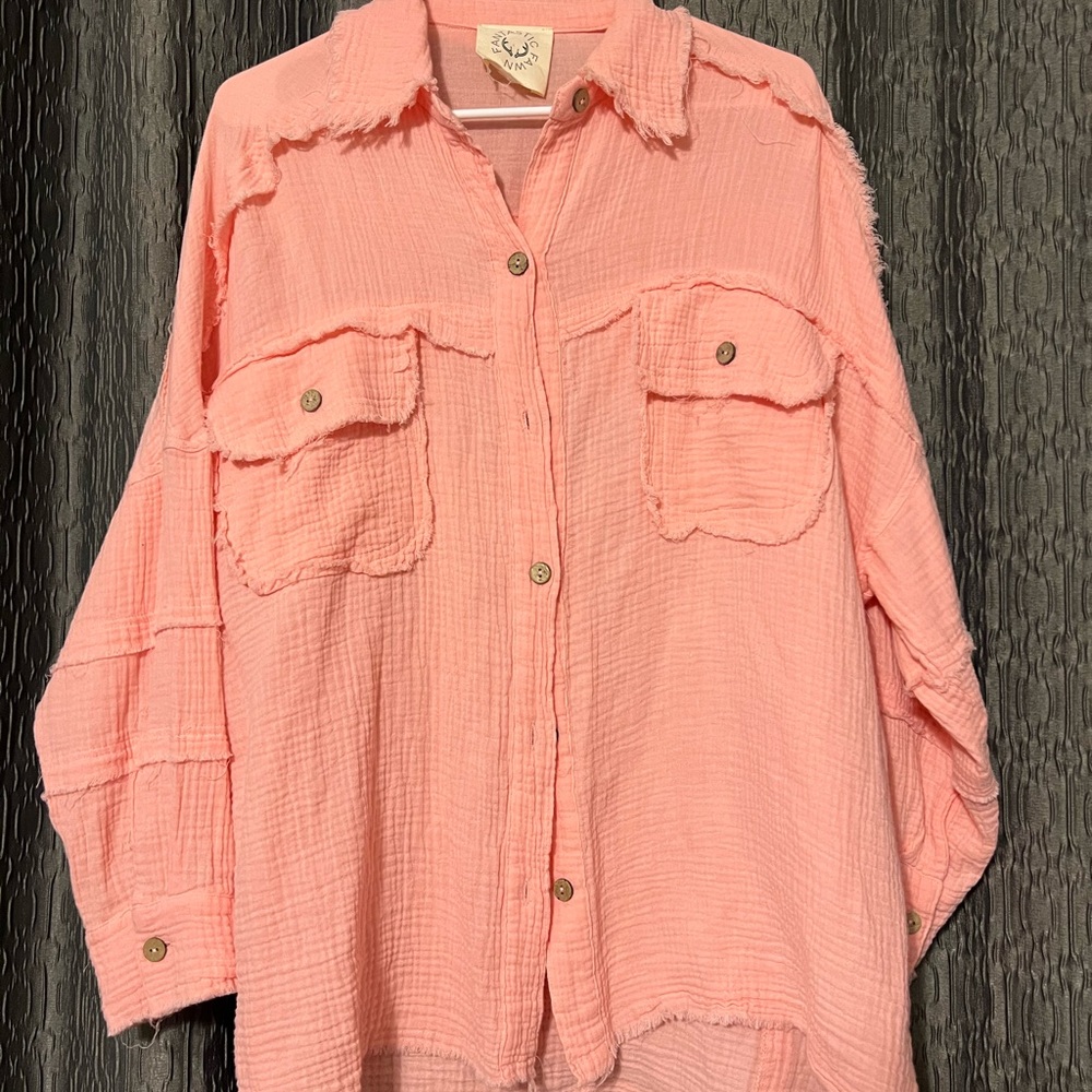 Over sized button down - Picture 2 of 2